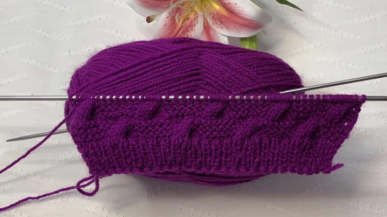 Amazing Knitting Pattern - How to Tutorial