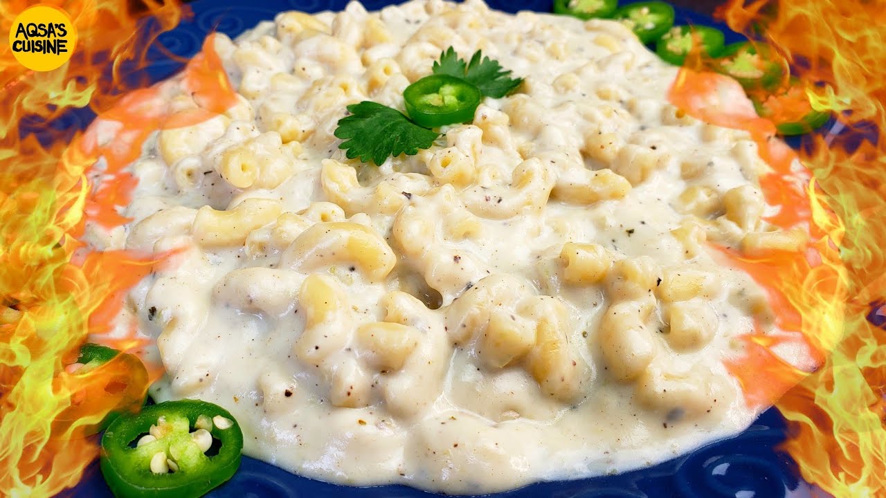 Spicy 🔥 White Sauce Pasta 🔥Recipe | Spicy Macaroni 🔥| Hot & Spicy Pasta 🔥 | 🔥 Spicy Mac & Cheese