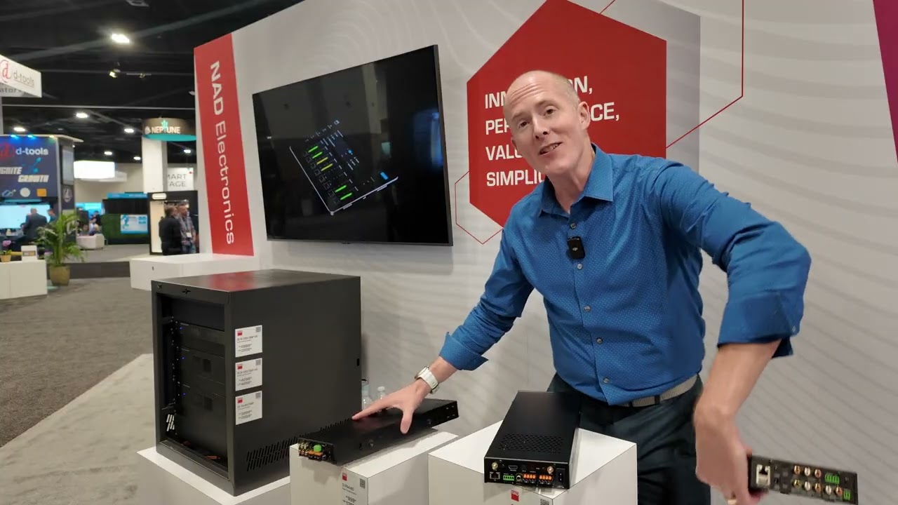 NAD Electronics unveils three new products for home entertainment | Resi tech | CEDIA Expo 2025