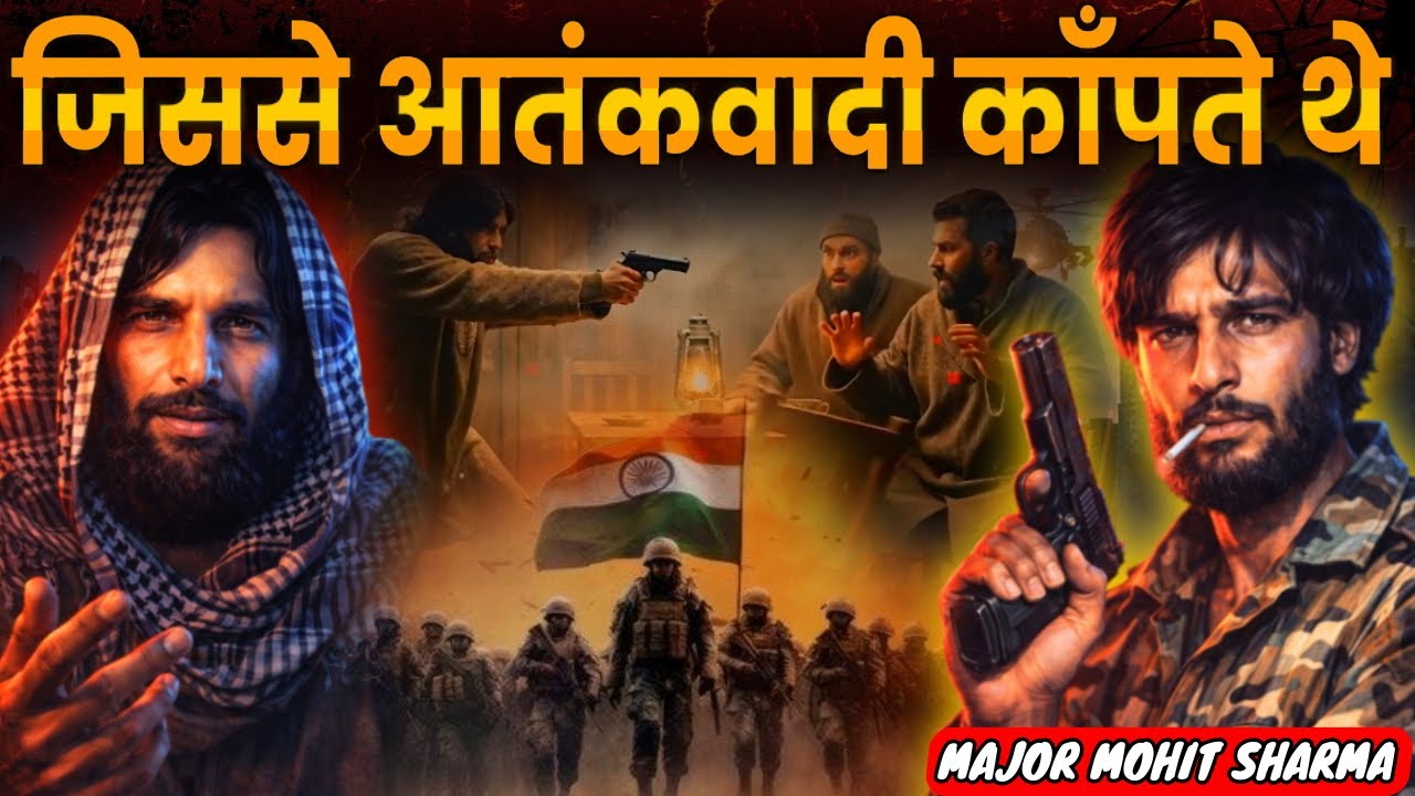 भारत का वो शेर ,जिसने हिज्बुल मुजाहिदीन की जड़ें हिला दीं | Major Mohit Sharma biography