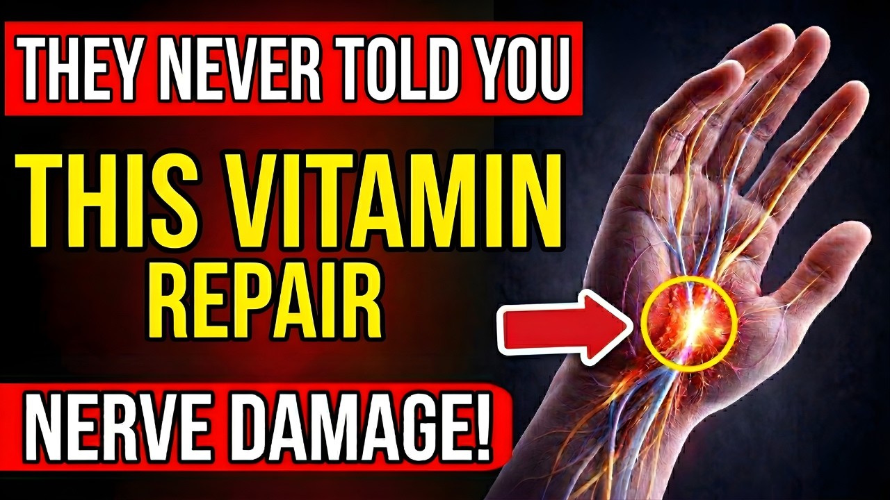 After 60: 8 Vitamins That Help Repair Nerve Damage (Doctors Don’t Mention This)