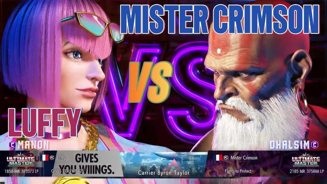 SF6 Luffy (Manon) vs Mister Crimson (Dhalsim)  -  World Warrior France/Manaco #4 10-26-2025