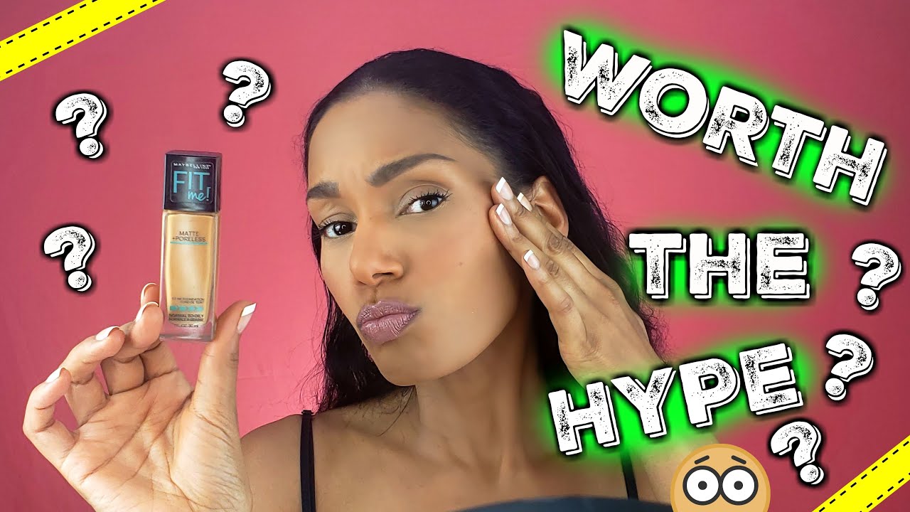 MAYBELLINE FIT ME FOUNDATION | Worth the Hype? | First Impression Review