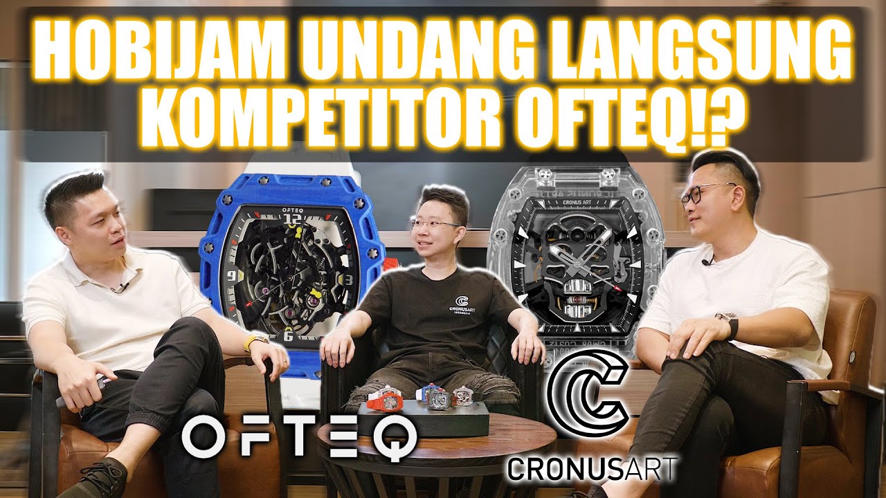 OFTEQ VS CRONUS ART VS HAOFA‼️ KITA BAHAS 3 JAM TANGAN HOMAGE INI‼️