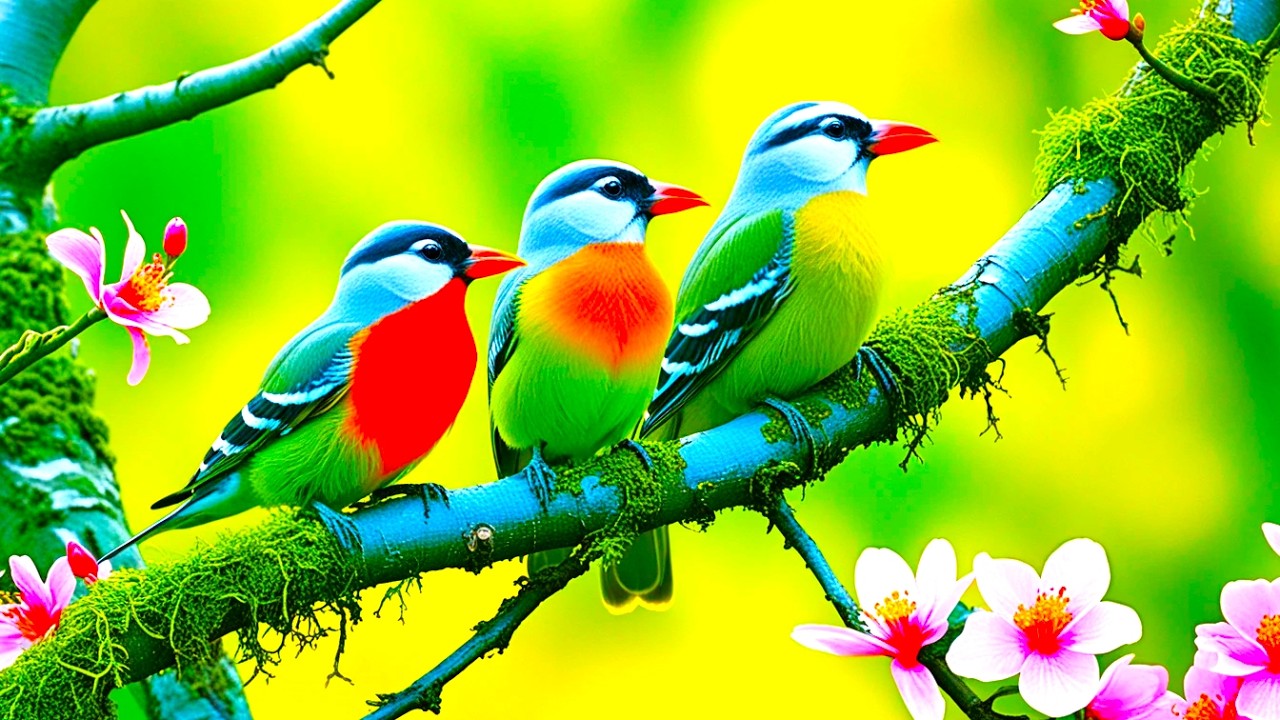 🔴 CAT TV 24/7 NO ADS 🕊️ Birds! Noisy Starlings & Fledglings Take Over the Garden 🐿️ Video for cat