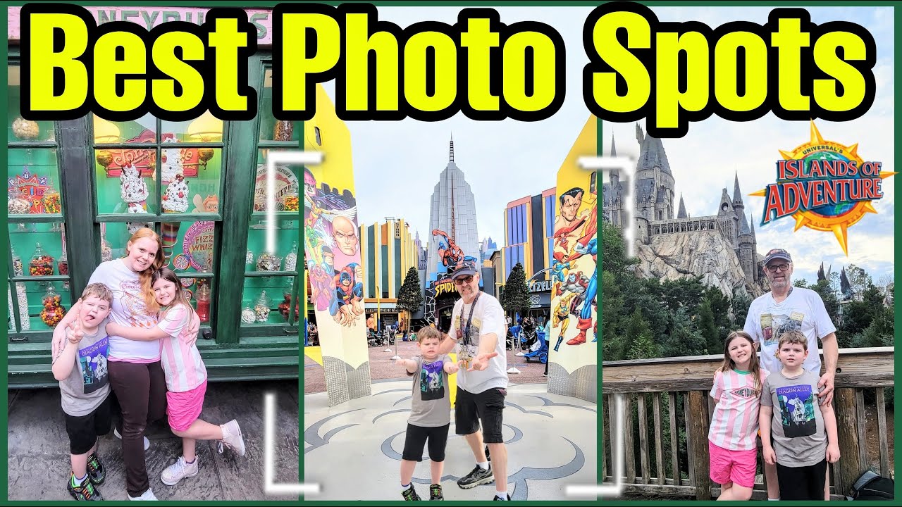 Best Photo Spots at Universal's Islands of Adventure & Wizarding World of Harry Potter