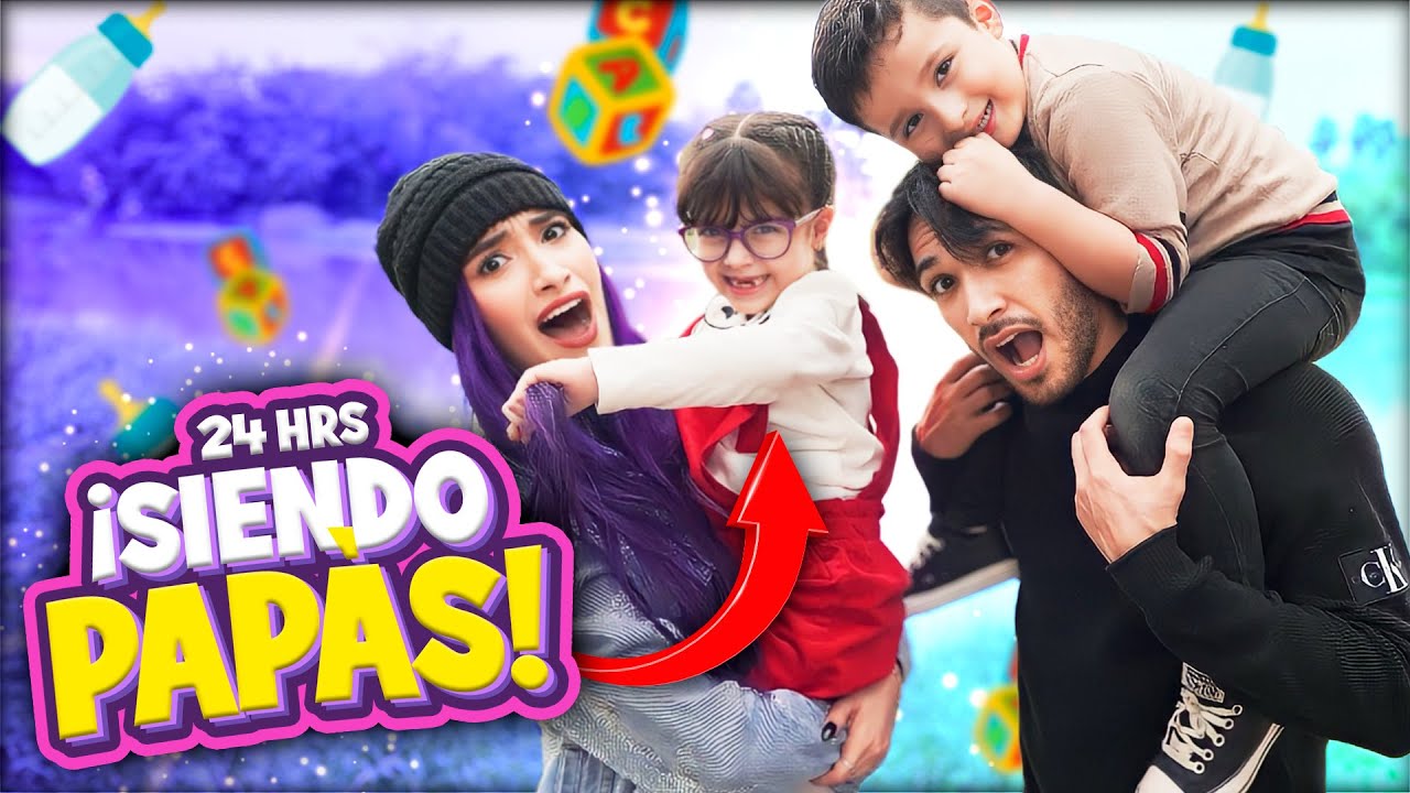 &iexcl;24 HORAS SIENDO PAP&Aacute;S DE NI&Ntilde;OS 👶!