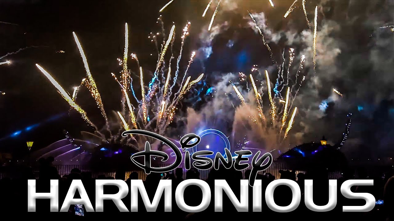 EPCOT's Harmonious Nighttime Show 4K 60fps