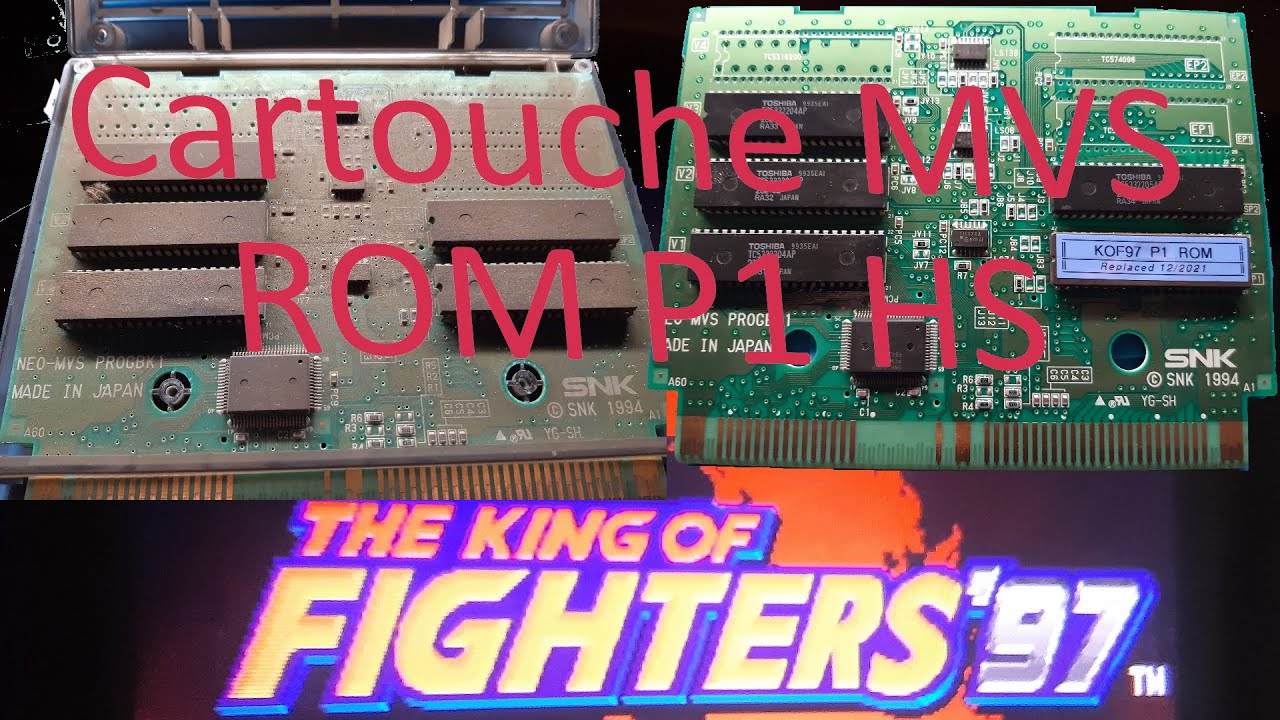 Rep #7 - Cartouche NeoGeo MVS avec une ROM P1 HS
