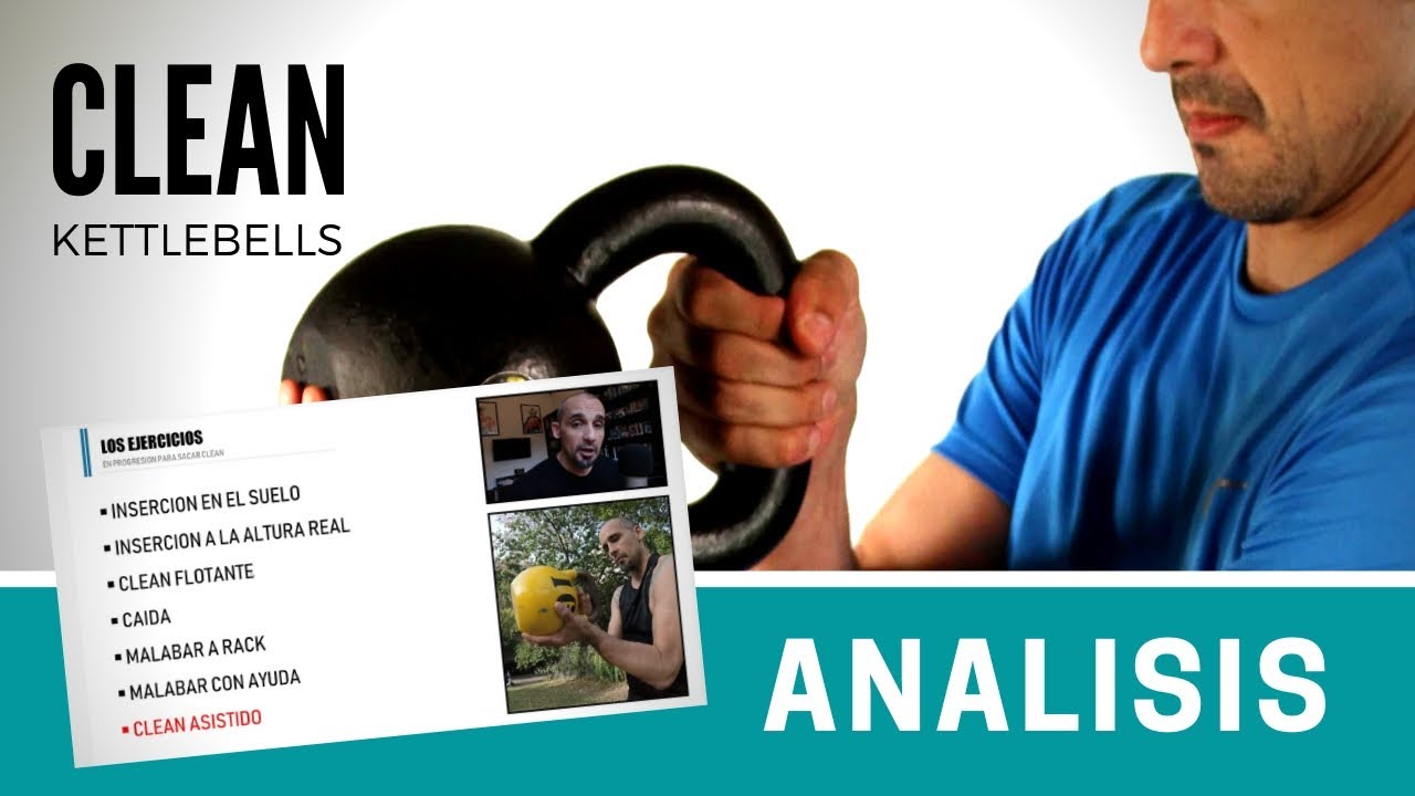 6 mejores ejercicios para hacer Clean con kettlebells.