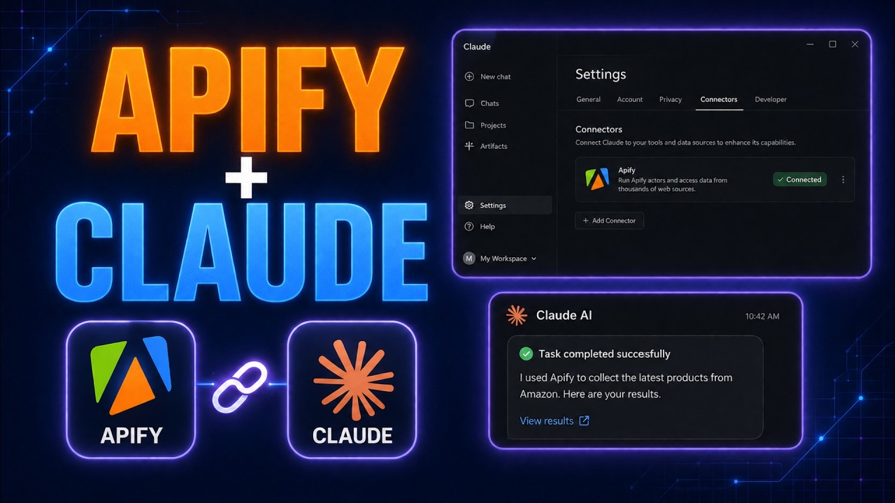 How To Connect Apify To Claude AI (Step by Step)