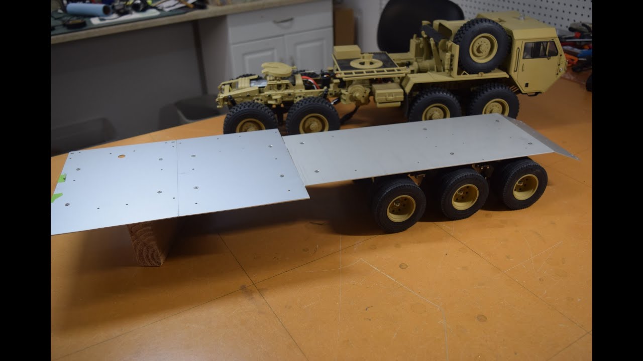 1/12 HG P 802 Hemtt Custom Trailer Build Part 3
