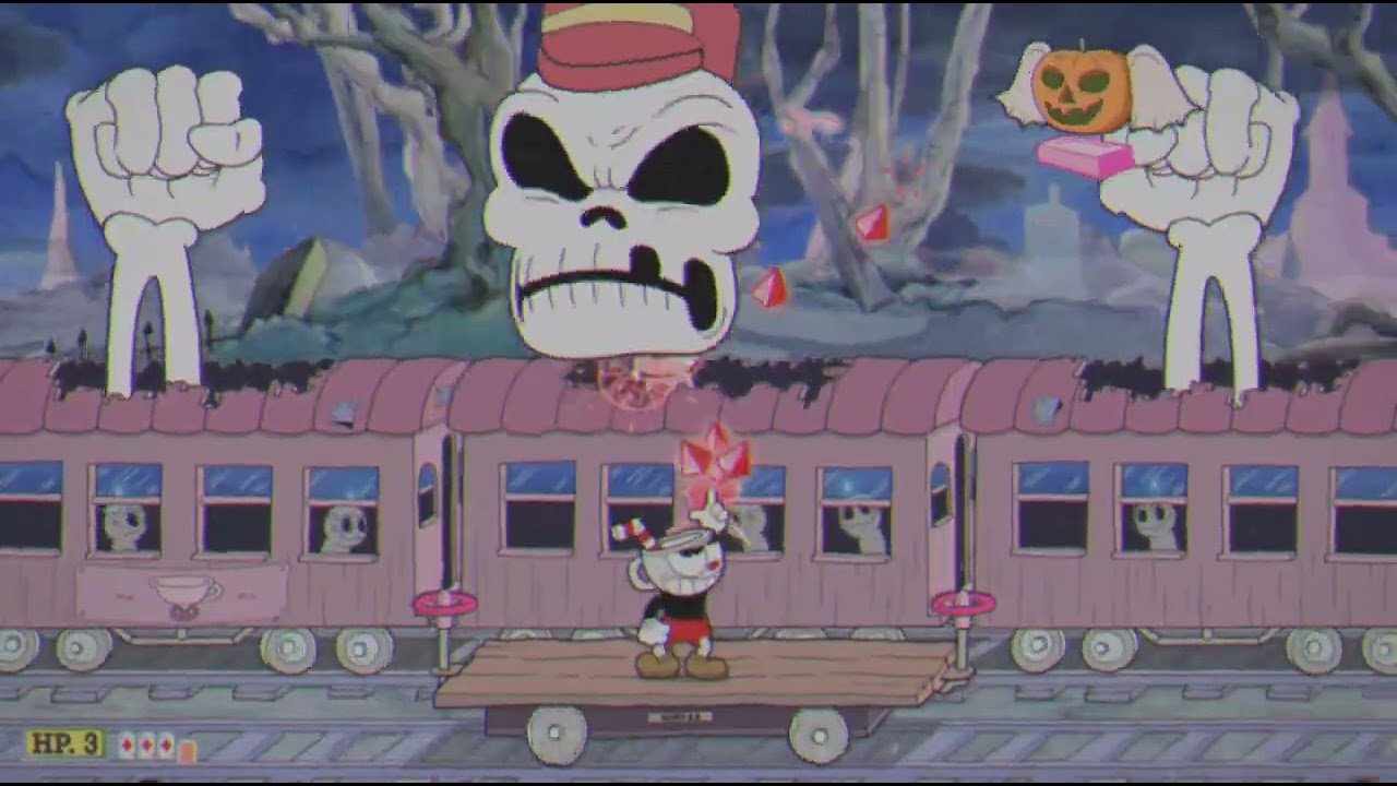 Soul train boss fight cuphead 