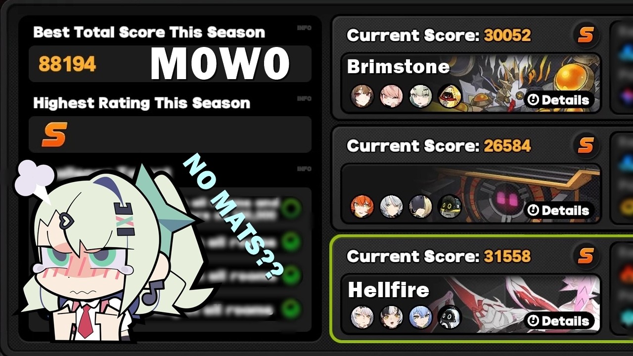 Zenless Zone Zero v2.6 (Cycle 1) - Shiyu Defense 5 S Rank