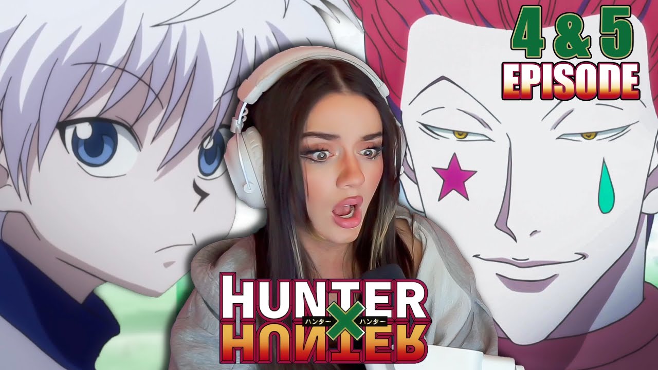 Hisoka is INSANE! | Hunter X Hunter | REACTION Episode 4 & 5