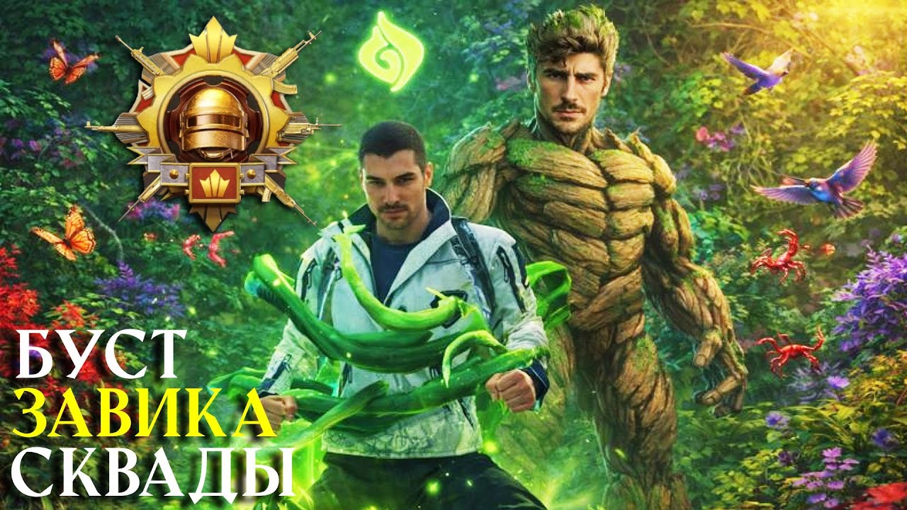 БУСТ №9 - СКВАДЫ ЗАВОЕВАТЕЛЬ (эфир 7) ОБНОВЛЕНИЕ 4.2 | СТРИМ PUBG MOBILE