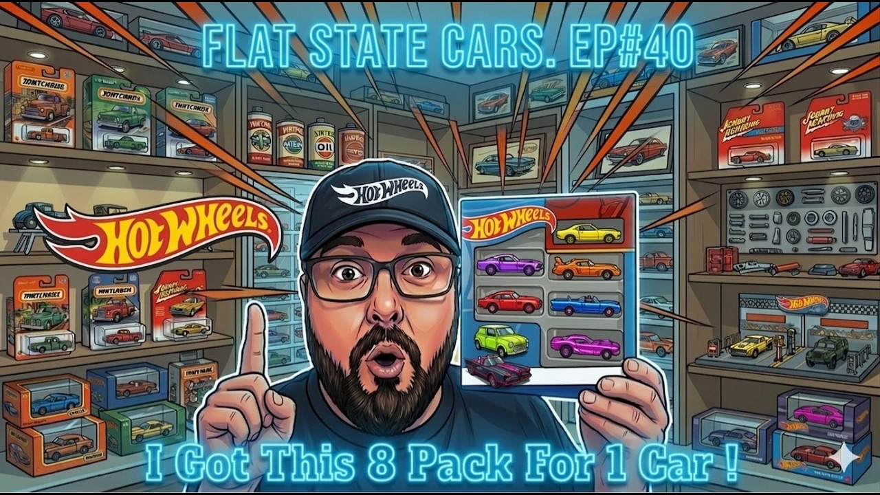 Я купил набор из 8 машинок Hot Wheels, и всё это только ради одной машинки! #hotwheels #diecast #...