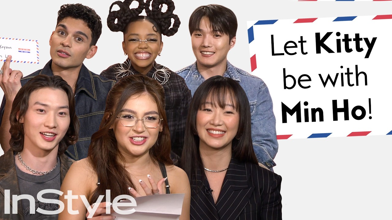 ‘XO, Kitty’ Cast Answers Fan Mail | InStyle