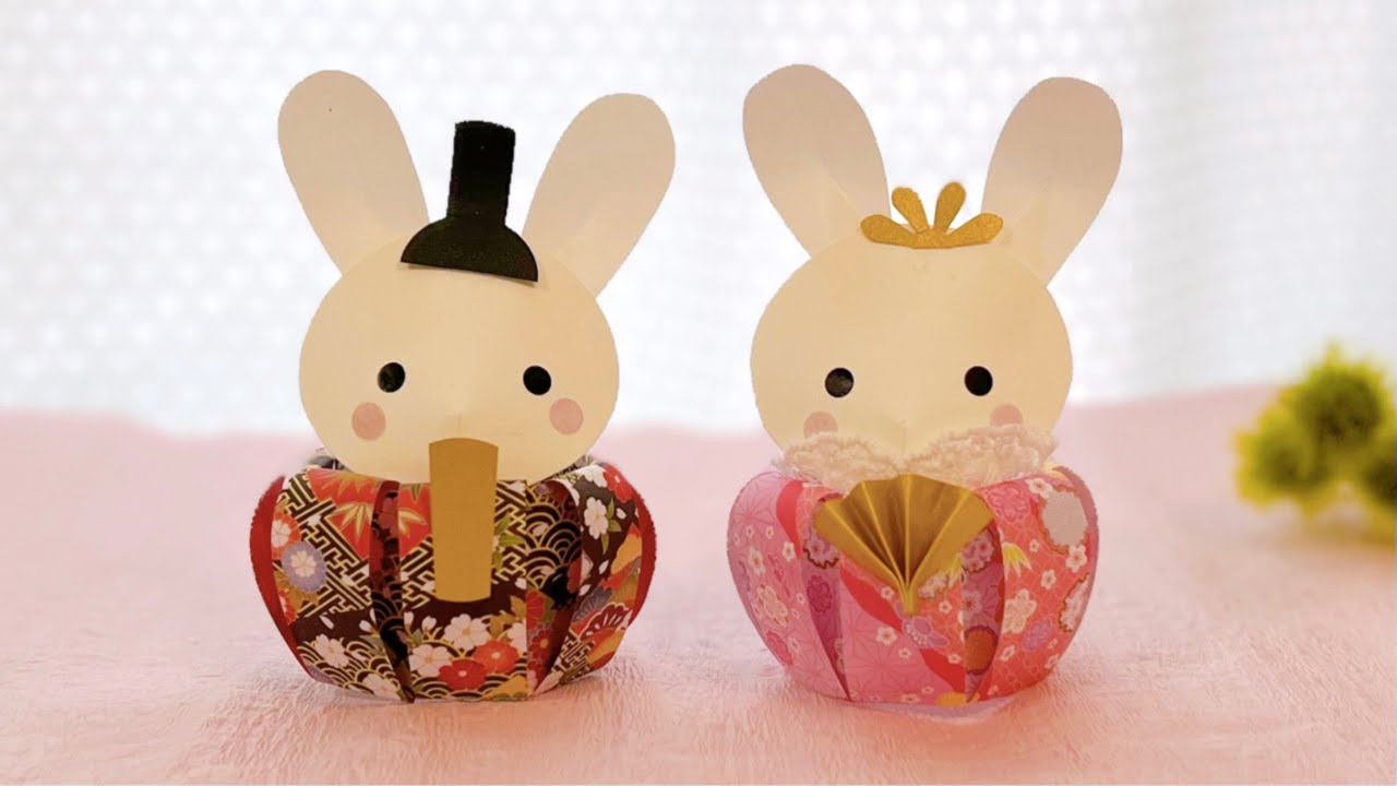 折り紙を使った手作りひな祭り飾りの作り方