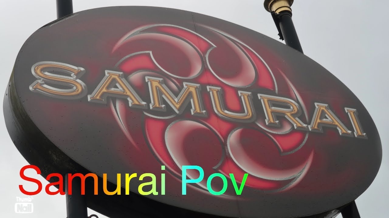Samurai off ride POV Thorpe park-Theme park Bot
