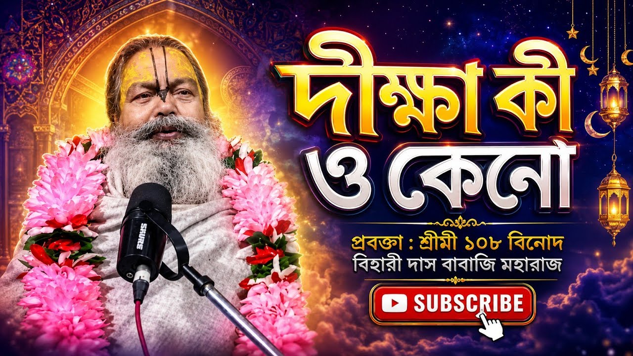 দীক্ষা কী ও কেনো? #viral #viralvideo #vinod #video 