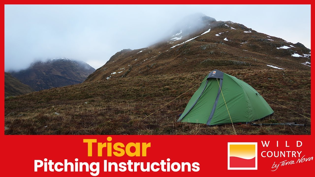 Trisar 2 and Trisar 3 Tent Pitching Guide & Product Information | Wild Country