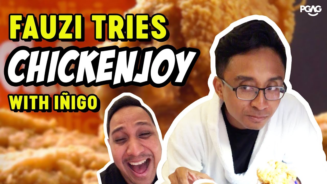 Singaporean tries Jollibee Chickenjoy For The First Time | PGAG