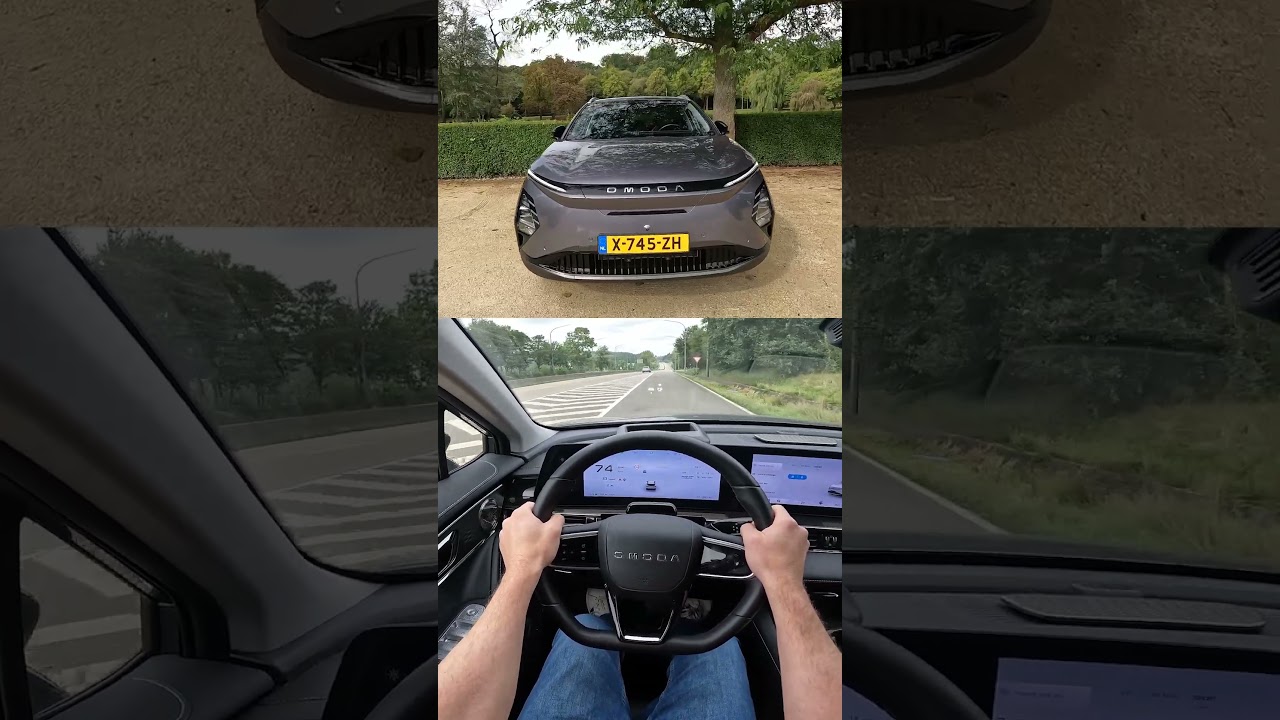 2024 OMODA E5 EV ACCELERATION 0 TO 100 KM/H & WALKAROUND EXTERIOR