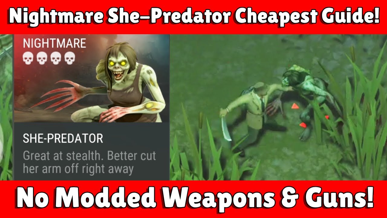 Cheapest Way To Beat She-Predator In Nightmare Mode At Headhunting Arena In Last Day On Earth!