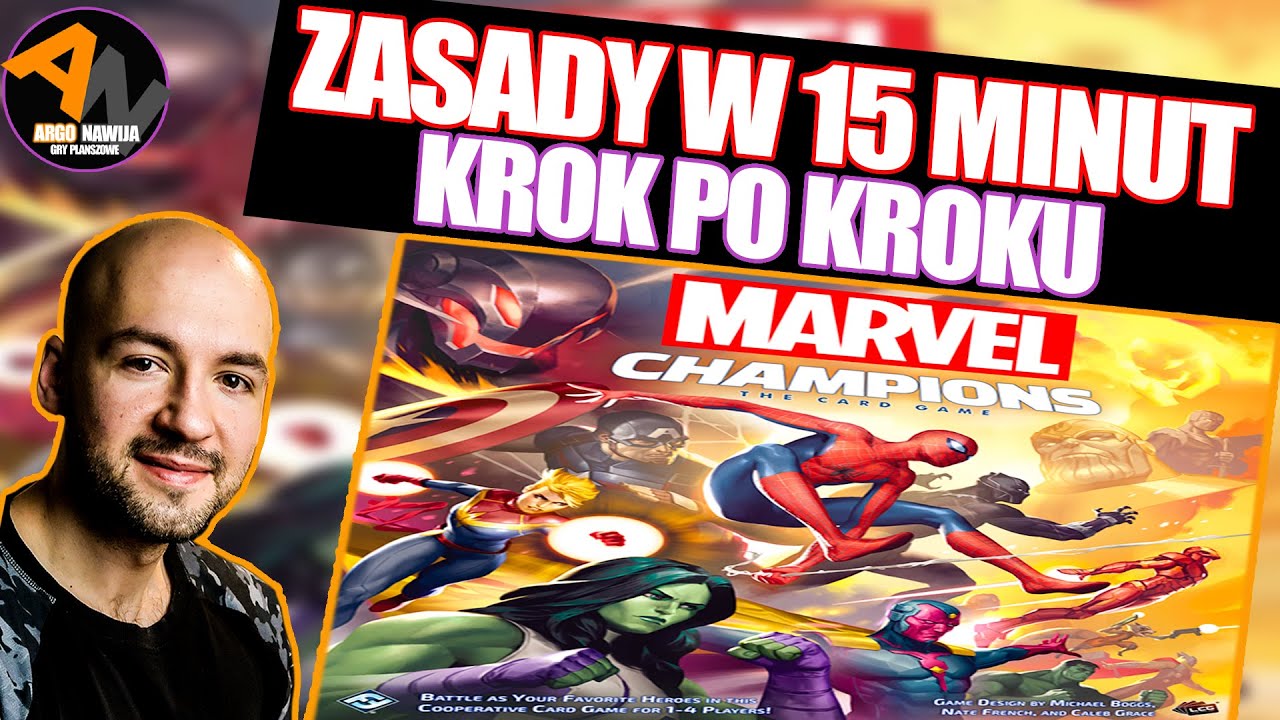 Jak grać w Marvel Champions: Gra karciana ¦ szczegółowe ZASADY w 15 MINUT [2021]