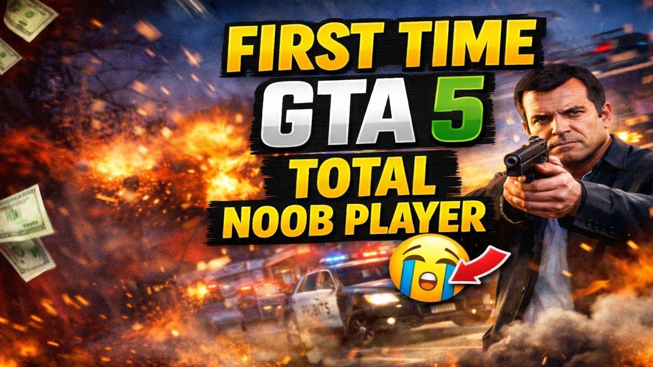 Сюжетный режим GTA 5 | Первый раз играю как полный новичок 😅