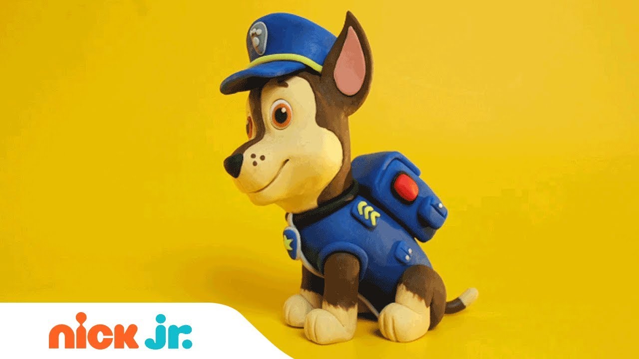 Learn How to Make Chase from Clay! 🐾| Stay Home #WithMe  | PAW Patrol | Nick Jr.