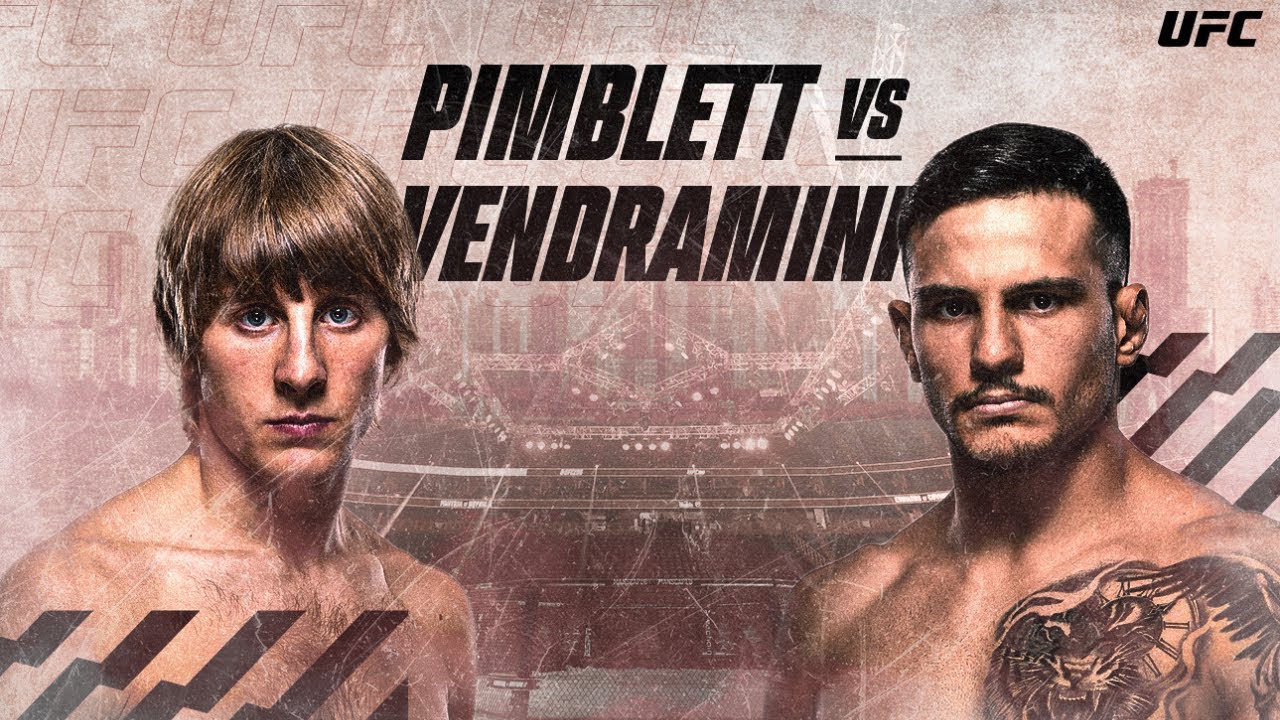 UFC FIGHT NIGHT 191: PADDY PIMBLETT VS LUIGI VENDRAMINI