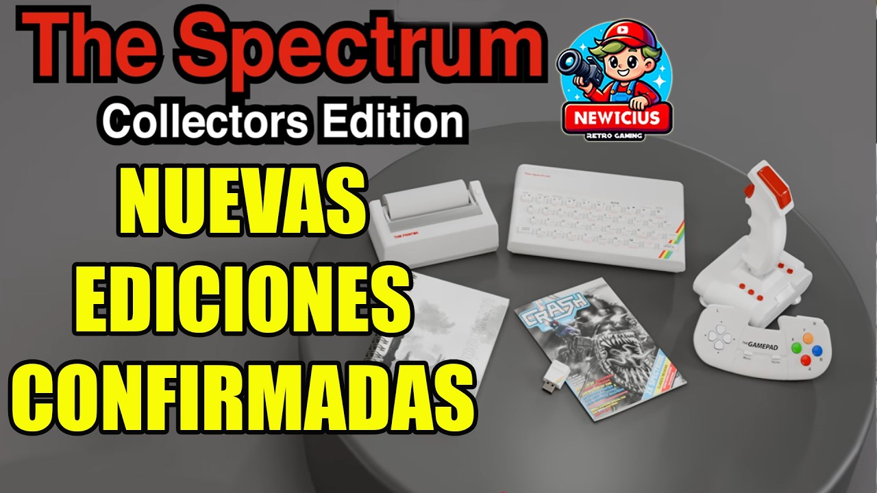 👉 🚨 The Spectrum Special Editions Nuevo anuncio Retro Games Ltd | Edición Coleccionista #thespectrum