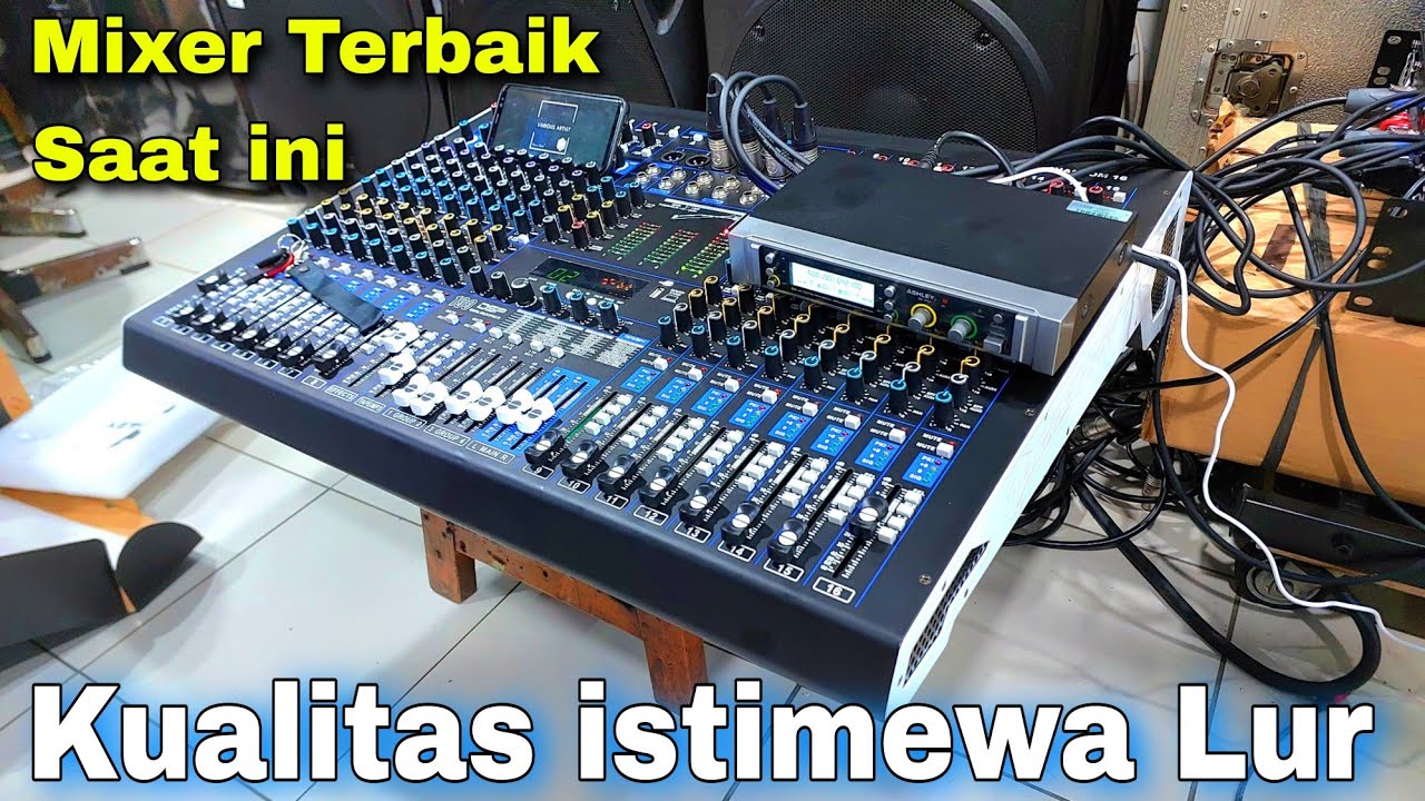 Mixer Super Canggih Lur! idaman Tukang Sound System - ZETTAPRO Super Phantom 16 Kirim ke Purwakarta
