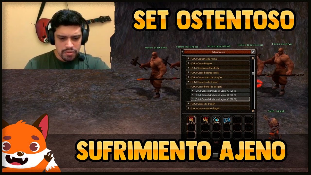 Metin2 | Intenté ponerle un set ostentoso a mi equipo y pasó esto..