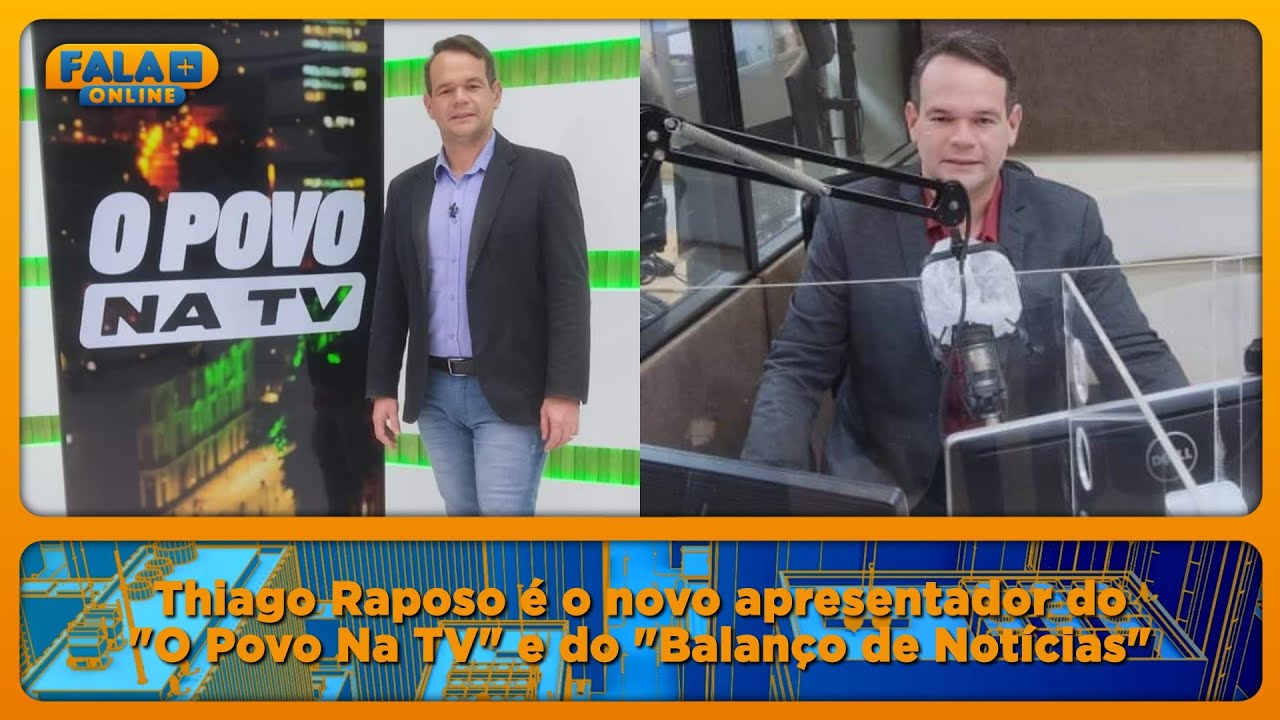 Thiago Raposo &eacute; o novo apresentador do 