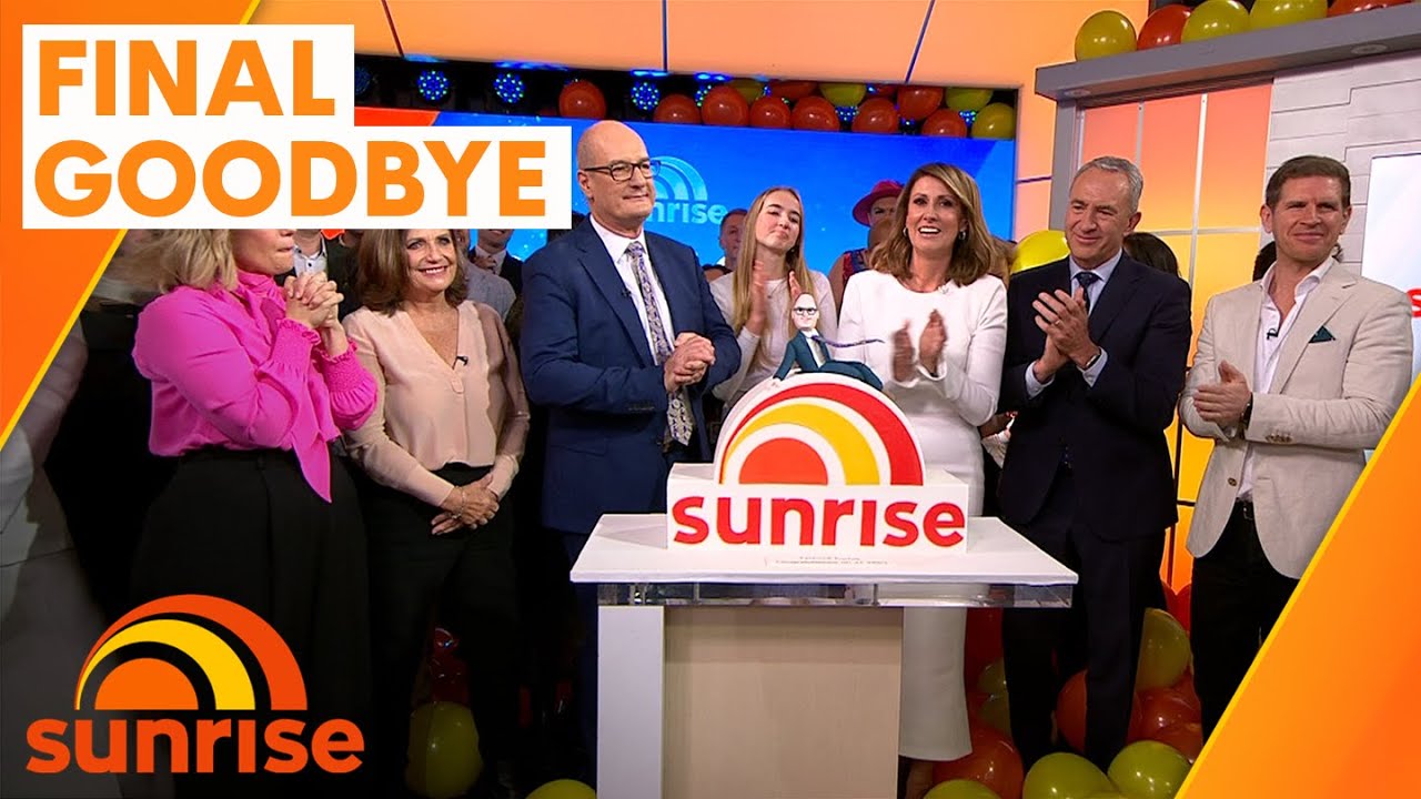 Kochie's final appearance on Sunrise | Sunrise
