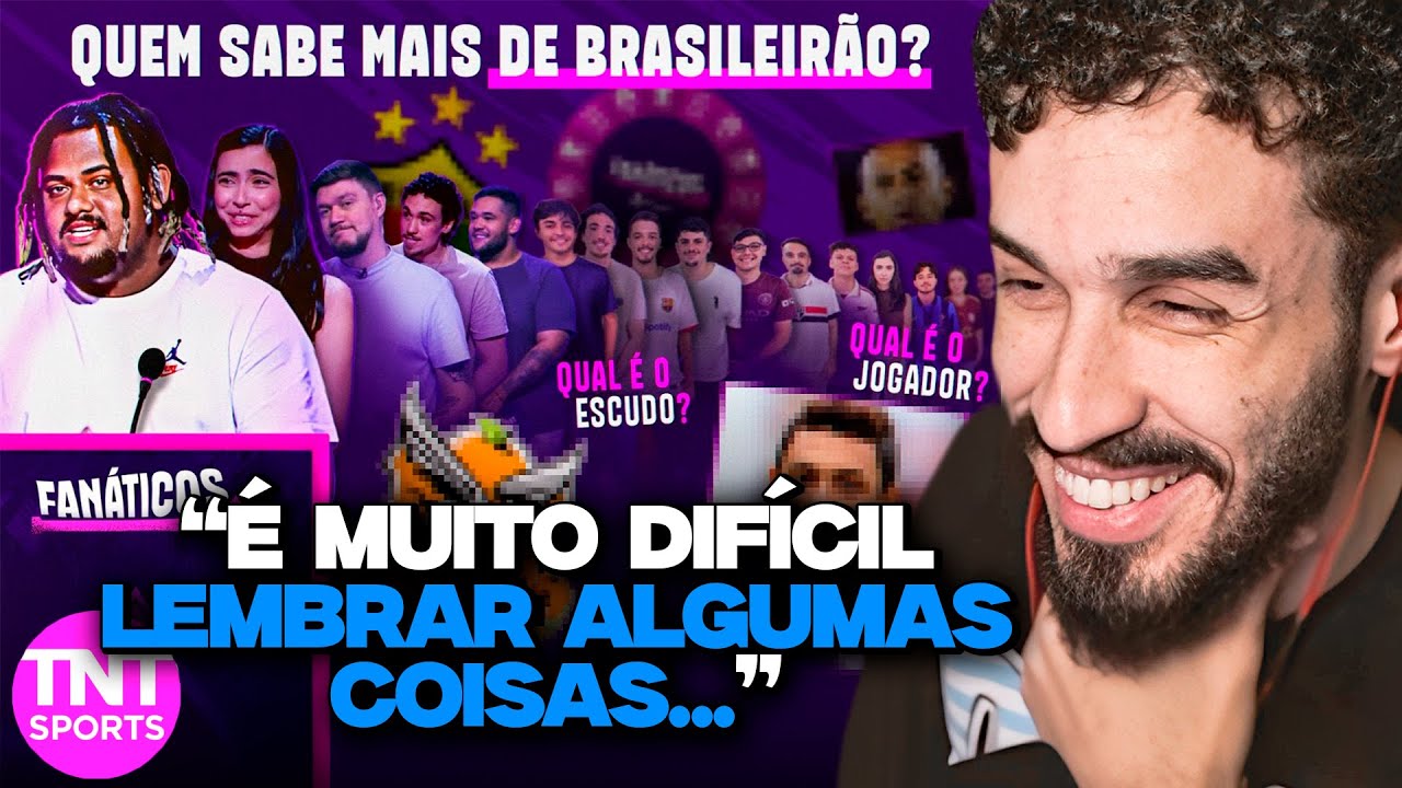 QUEM É O MAIOR ESPECIALISTA EM BRASILEIRÃO NO PAÍS? - FANÁTICOS | REACT TNT SPORTS