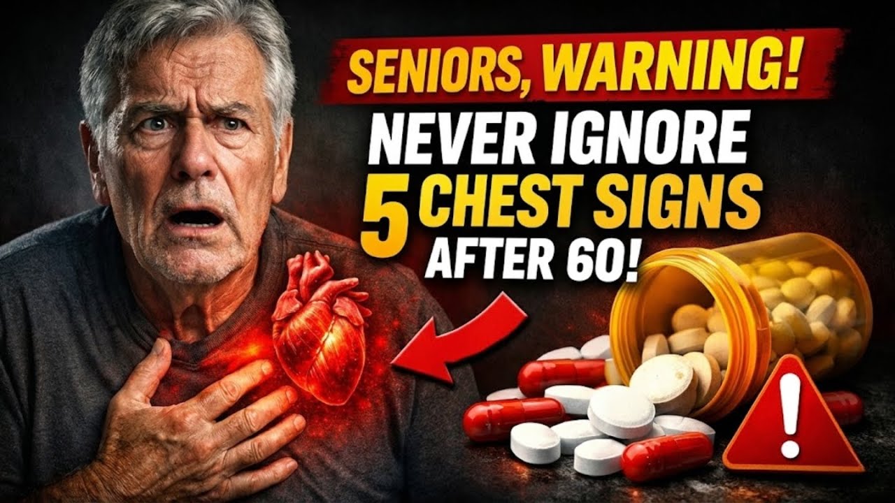 Seniors, STOP! Never Ignore These 5 Chest Feelings After 60