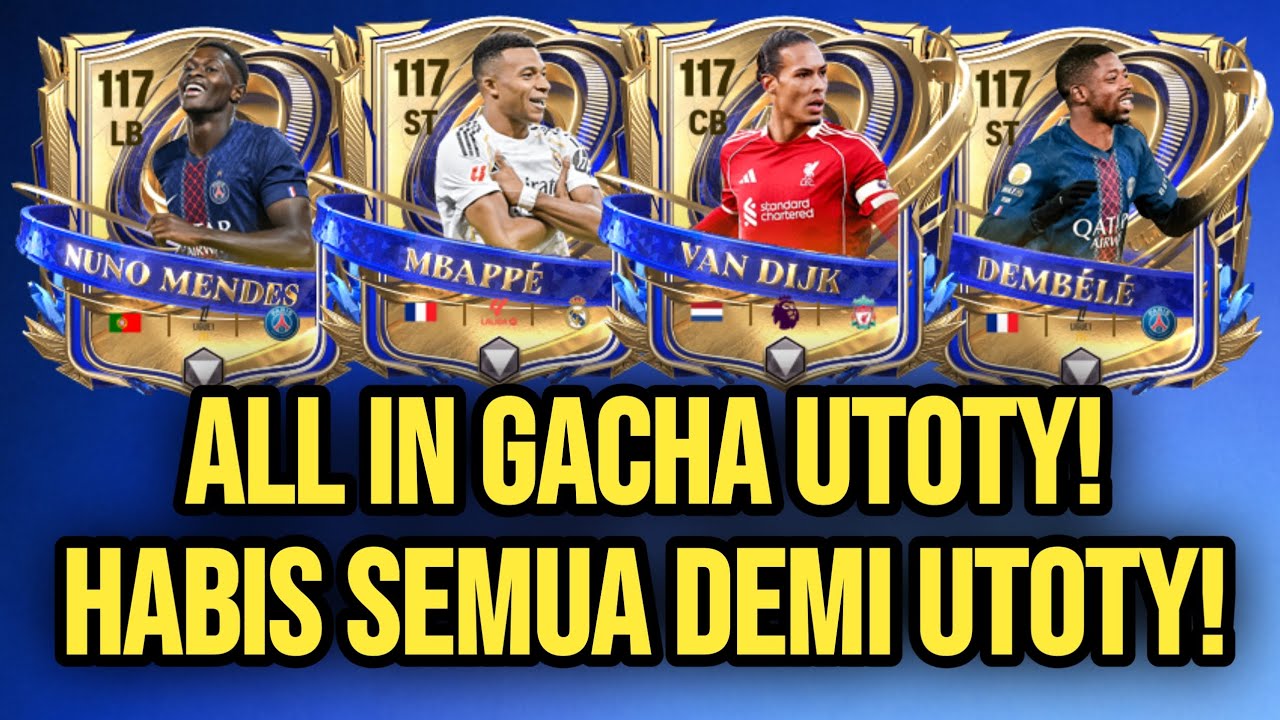 ALL IN GACHA DRAFT UTOTY! 🔥 Berani Habisin Semua Demi Pemain UTOTY?!