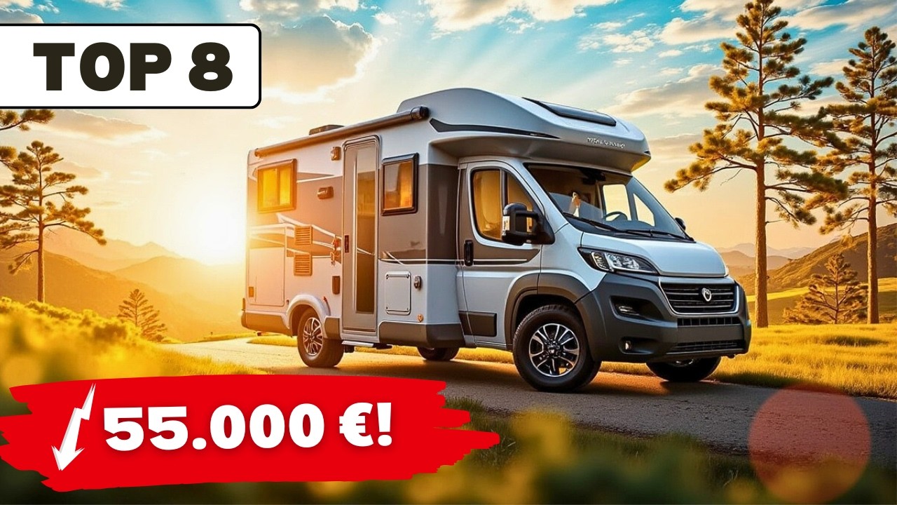 8 Top Picks for Budget Buyers! Motorhomes Under 55.000 € in 2025