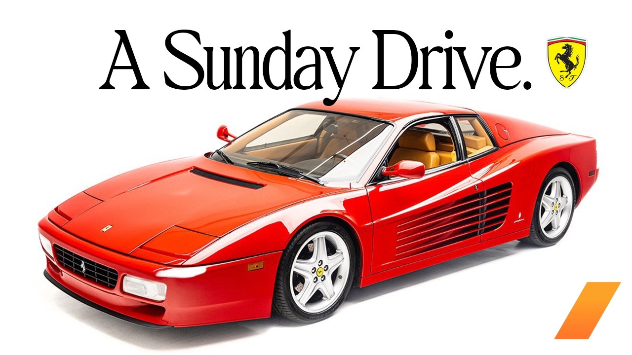 1992 Ferrari 512 TR: Five minutes, no talking