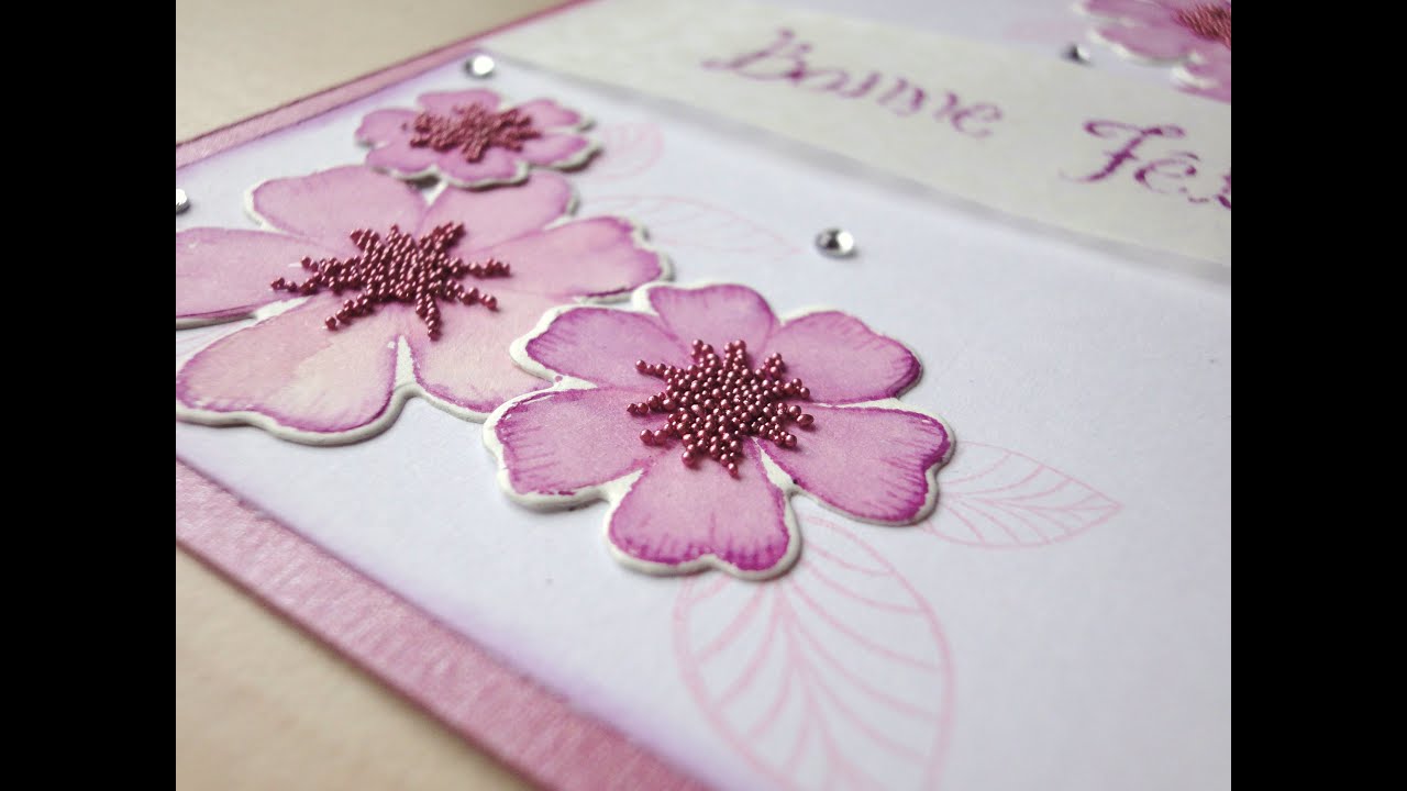 Utilisation des micro perles                         -scrapbooking-
