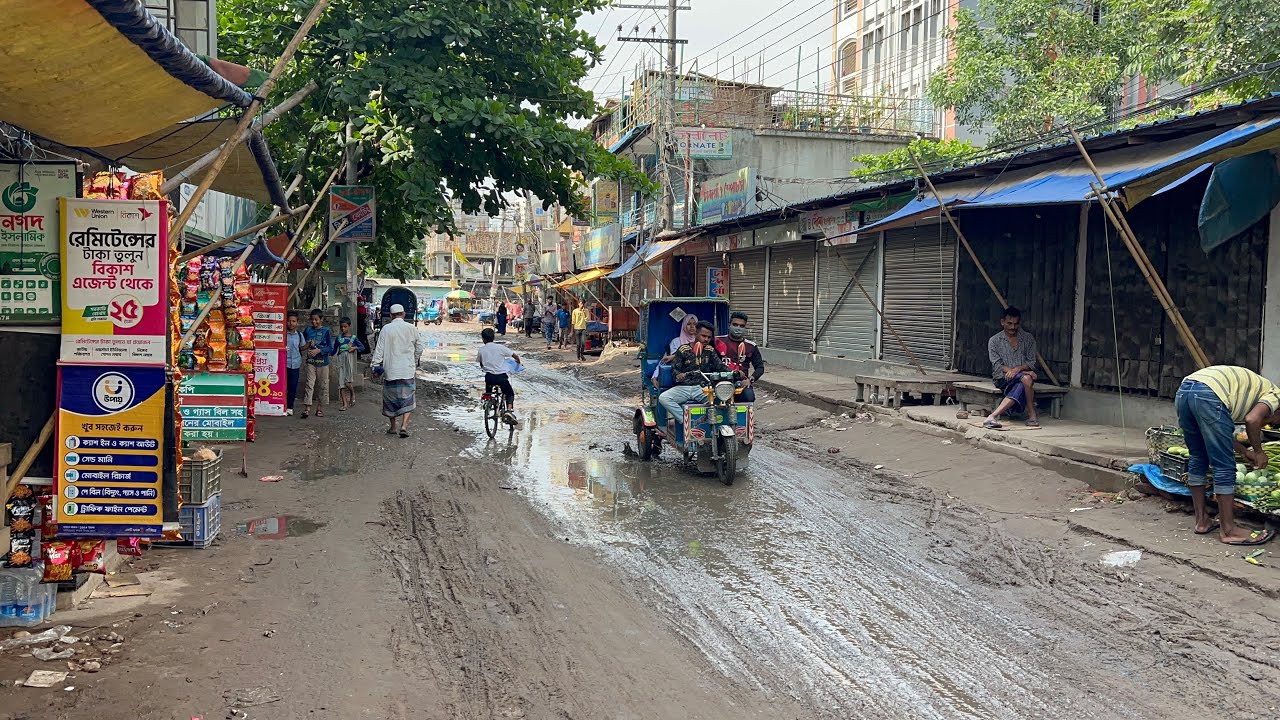 First Bangladeshi street view Chittagong ||Bangladeshi street video 2023 || chandgoan street view
