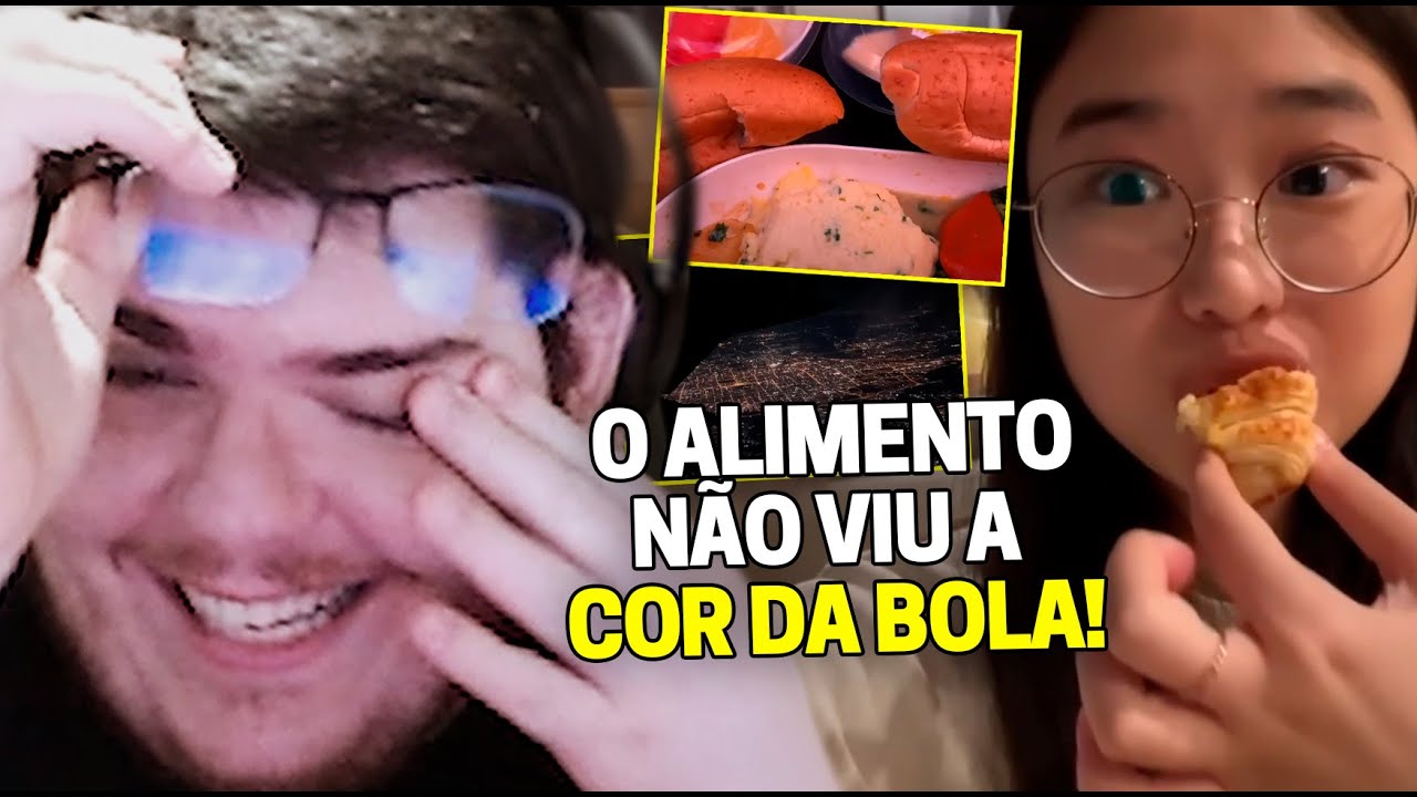 CASIMIRO REAGE: PRISCILA JU INDO PRA COREIA - COMIDAS DO AVIÃO / AEROPORTO | Cortes do Casimito