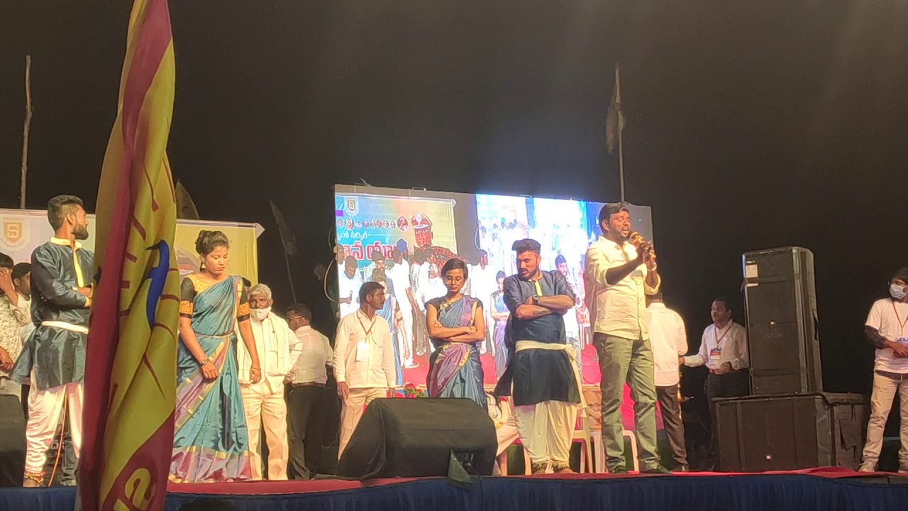 కులకచర్లలో జ్ఞాన సభ ముగింపు కార్యక్రమం లో సాయి చందు అద్భుతమైన పాట