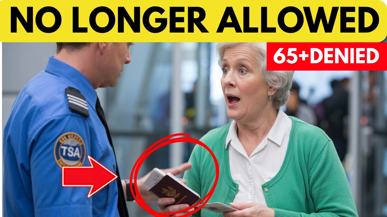 Flying After 70? New Airport Rules For Seniors Starting Jan 2026 (Don't Get DENIED)
