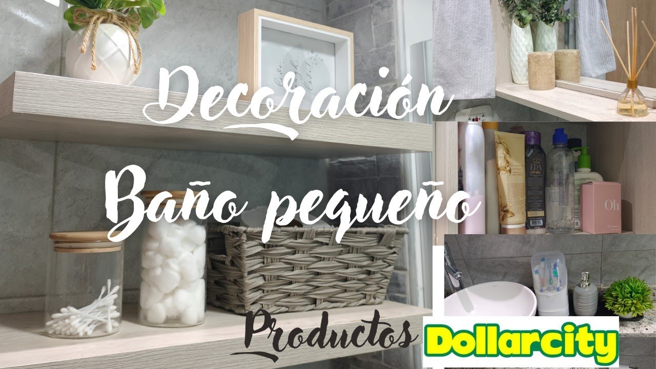 🛁DECORACIÓN BAÑO PEQUEÑO CON POCO PRESUPUESTO | CASA PEQUEÑA INFONAVI Cómo decorar un baño pequeño?