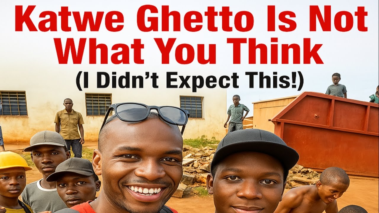 INSIDE KATWE GHETTO IS NOT WHAT YOU THINK  (I Didn't Expect This!) | - KAMPALA's SLUM NEIGHNORHOOD